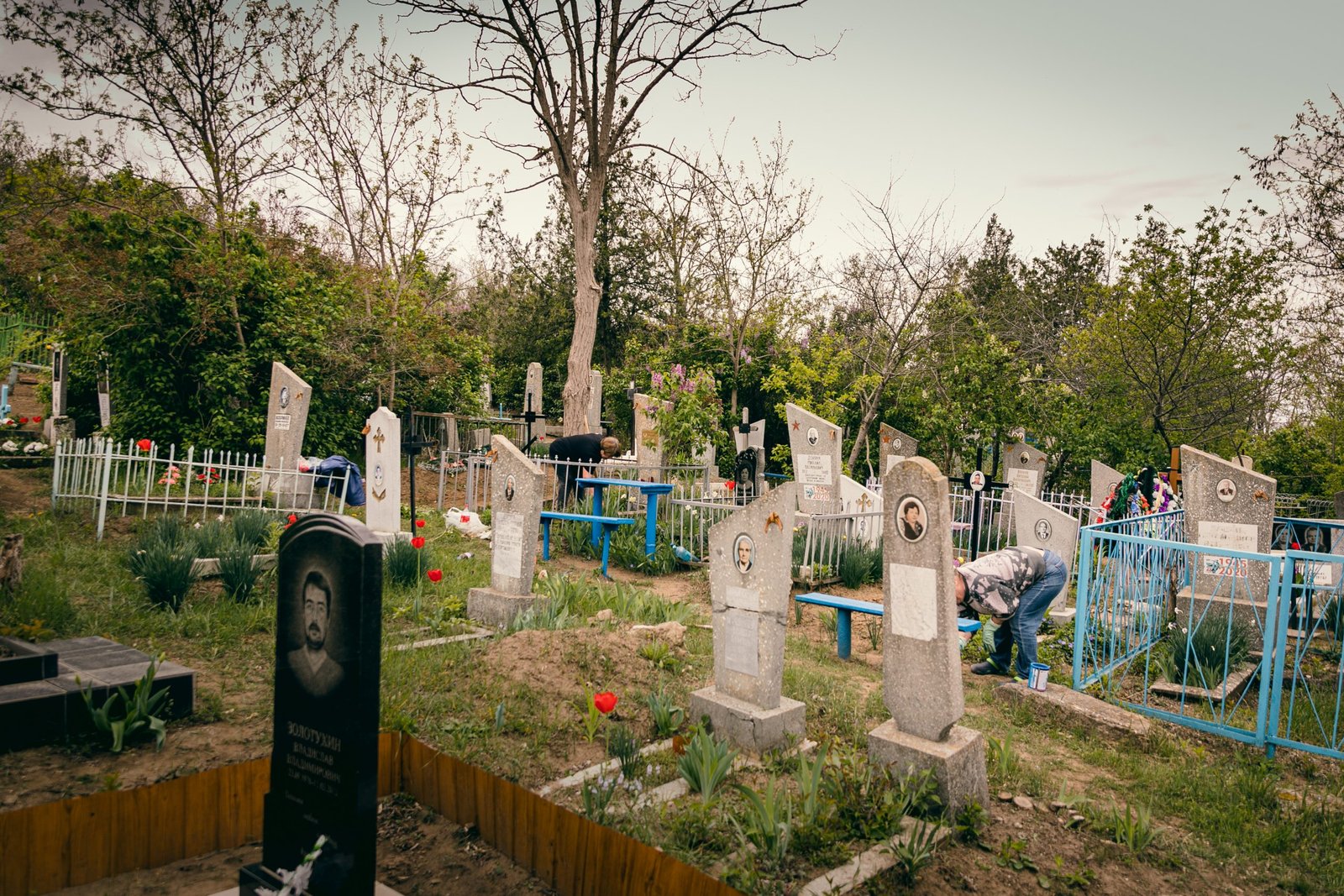Радоница на кладбище